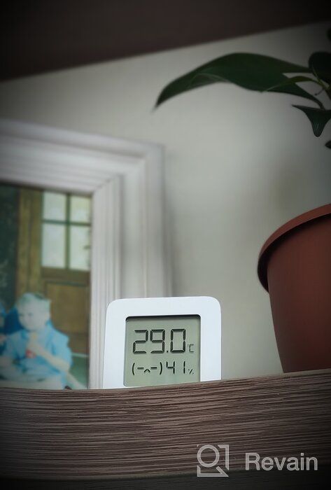 img 1 attached to Xiaomi Mijia Bluetooth Hygrothermograph 2, white review by Agata Mrozik ᠌