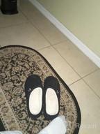 img 1 attached to Comfortable And Cozy: RockDove Men'S Memory Foam Clog Slipper With Sherpa Lining review by Aavon Dark