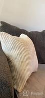 картинка 1 прикреплена к отзыву Deconovo Set Of 2 Moss Green Corduroy Throw Pillow Covers, 18X18 Inch, Solid Color Cushion Cases With Stripes, Machine Washable For Home Décor от Vijin Wisniewski