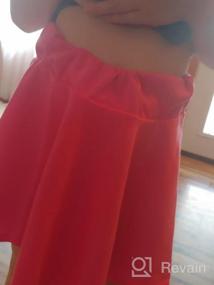 img 6 attached to 👗 Loxdonz Flared Girls' Clothing: Versatile, Stretchy, and Pleated