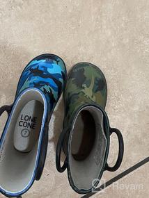 img 7 attached to 👞 LONECONE Запасная ручка для малышей строительных ботинок для мальчиков: прочные и стильные сапоги