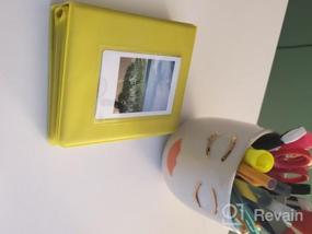 img 6 attached to Fujifilm Instax Mini Macaron-Colored Frame Album For Models 7S/8/9/11/25/50/70/90 - Holds Mini Films In Mint-Colored Book Design