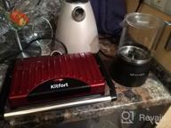 img 1 attached to Sandwich maker Kitfort KT-1609 Panini Maker, red review by Felicja Adamska ᠌