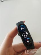 img 1 attached to Smart Xiaomi Mi Smart Band bracelet 6RU, black review by Anastazja Jdrzejewsk ᠌