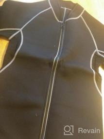img 6 attached to Maximize Your Workout With Ursexyly Men'S Neoprene Slimming Fitness Jacket