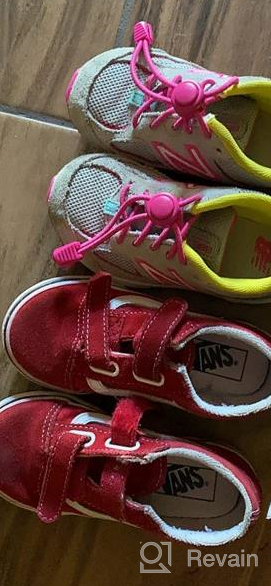 img 1 attached to New Balance Running Rainbow Little Girls' Shoes review by Mary Medema