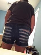 img 1 attached to Women'S High Waisted Ripped Hole Denim Shorts Jeans Wash Distressed Sexy Cutoff review by Kai Steinbach