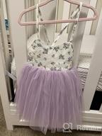 img 1 attached to Flofallzique Summer Baby Girls Dress: Floral 🌸 Tulle for Wedding, Birthday, Toddler Tea Party & Tutu review by David Boulanger