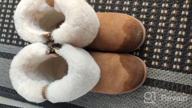 img 1 attached to 👟 Cute and Cozy UGG Ramona Fashion Chestnut Shoes for Toddler Boys review by Adam Aponte