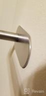 img 1 attached to Taozun Self Adhesive Toilet Paper Holder - Black Toilet Paper Roll Holder Stainless Steel Toilet Roll Holder For Bathroom, Stick On Wall review by Matthew Perez