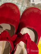 img 1 attached to Kiderence School Ballerina Toddler Little Girls' Shoes and Flats review by Teambringit Truitt