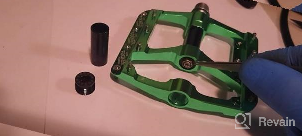 img 1 attached to 9/16" 3 Bearing FOOKER MTB Bike Pedals Non-Slip Platform Bicycle Flat Alloy For Road BMX MTB Fixie Bikes review by Shawn Trotter