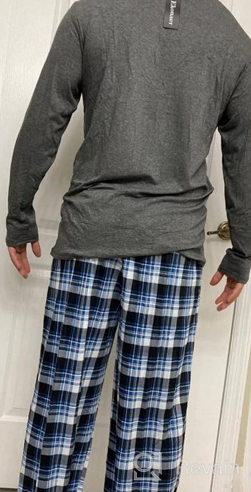 img 1 attached to 👚 Ekouaer Sleeve Henley Pajama Sleepwear review by Raymond Simmons