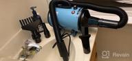 img 1 attached to 🐶 Powerful & Professional: CHAOLUN High Velocity Dog Dryer with Heater - 3.8HP Blower for Quick Drying and Stepless Adjustable Speed - Perfect for Pet Grooming in Black review by Philip Wagner