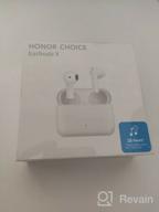 img 2 attached to HONOR Choice Earbuds X wireless headphones, ice white review by Amar ᠌
