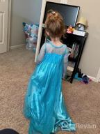img 1 attached to Be Royally Dressed With Snow Queen Party Dress Costume & Accessories For Girls - Perfect For 3-8 Year Old Princesses! review by Jesse Runninger