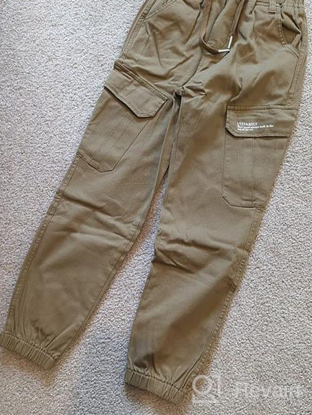 img 1 attached to LOKTARC Cargo Pants Drawstring Jogger review by Matt Tebow