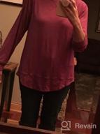 img 1 attached to Women'S Long Sleeve Side Split Casual Loose Tunic Top - JomeDesign (S-XXL) review by Ognjen Cao