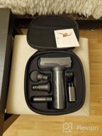 img 2 attached to Percussion body massager electric Xiaomi Mijia Fascia Gun, black review by Edyta Potrzebowska ᠌