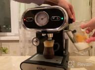img 1 attached to Rozhkovy coffee maker Kitfort KT-702, black review by Adam Komosa ᠌