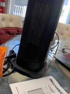 img 1 attached to Stay Warm And Safe With Our 1500W Portable Tower Space Heater - 3 Modes, Thermostat, Remote, Timer, And 90° Oscillation For Home, Indoor, And Office Use review by Sean House
