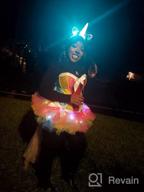 img 1 attached to Get Ready To Dazzle In A 5-Layered LED Light Up Neon Tutu Skirt For Women'S Party And Dance! review by Smooth May