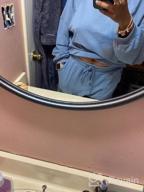 img 1 attached to Oversized Two-Piece Lounge Sets For Women With Batwing Sleeves And Jogger Pants By TECREW – Perfect Casual Sweatsuit Outfit review by John Langdon