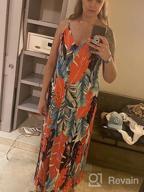 img 1 attached to Stay Chic And Comfy With HannahZone'S Striped Plus Size Maxi Dress review by Jon Ashra