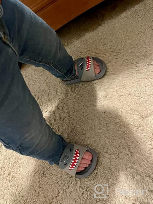 img 1 attached to 👟 Outdoor Boys' Sandals - Okilol Toddler Shoes for Summer Adventures review by Dylan Hohd