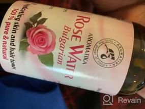 img 5 attached to Чистая и натуральная болгарская розовая вода Aromatika'S - Увлажняйте и питайте кожу с помощью этого цветочного аромата, стеклянный спрей объемом 3,4 унции для всех типов кожи