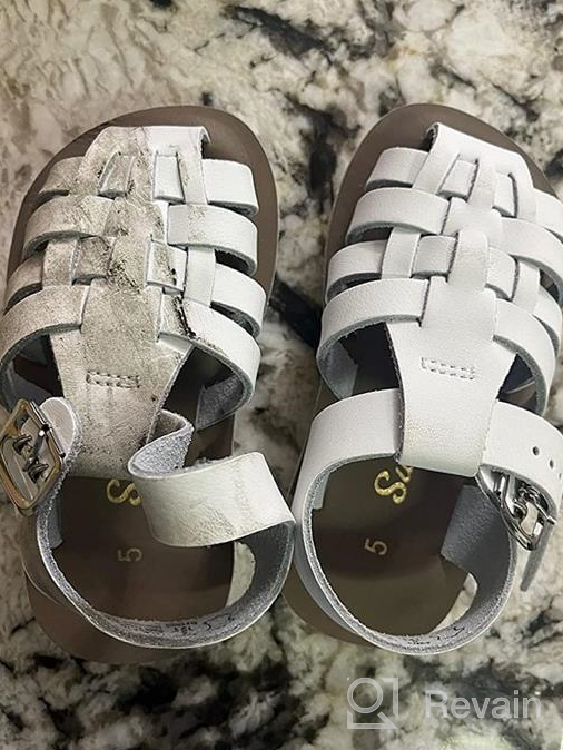 img 1 attached to 👦 Sun San Toddler Boys' Shoes - Salt Water Sandals review by Michael Heidelberg