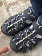 img 1 attached to Medium Little Boys' Merrell Hydro Sandal Shoes review by James Lozoya