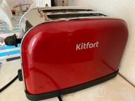 img 1 attached to Toaster Kitfort KT-2014-6, graphite review by Gabriela Dublewska ᠌