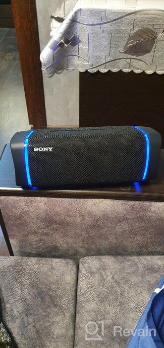 img 1 attached to Renewed Sony SRS-XB33/CC Portable Bluetooth Speaker in Taupe with Enhanced Extra Bass review by Kichiro Osamura ᠌