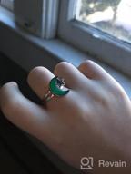 img 1 attached to Express Your Feelings With FOECBIR'S Adjustable Mood Ring Color Rings Decorations review by Dan Worku