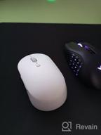 img 1 attached to Wireless compact mouse Xiaomi Mi Dual Mode Wireless Mouse Silent Edition, white review by DoYun Hwang ᠌
