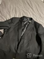 img 1 attached to Men'S Blazer: COOFANDY Sport Coat Casual One Button Business Suit Jacket review by Kevin Young