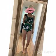 картинка 1 прикреплена к отзыву ADOME High Waist Floral Swimsuit Set with Tummy Control for Women - Two Piece Plus Size Swimwear от Nathan Pintac