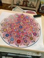 картинка 1 прикреплена к отзыву Bgraamiens Puzzle-геометрическая красочная мандала-1000 штук, креативная красочная мандала в горошек, круглая головоломка, цветная головоломка от Nathan Guzman