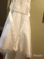 img 1 attached to Castle Fairy Pageant Wedding Communion Girls' Clothing for Dresses review by Kelley Perkins
