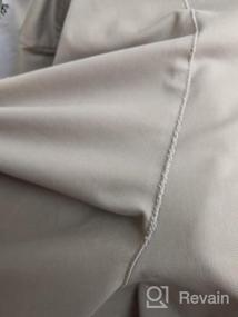 img 4 attached to Получите комфорт и стиль с брюками Savane Men's Stretch Chino - доступны в крупных и высоких размерах!