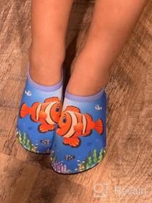 img 7 attached to Versatile Water Shoes For Kids - ANLUKE'S Barefoot Aqua Socks For Ultimate Performance Outdoors