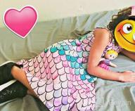 картинка 1 прикреплена к отзыву Безрукавное летнее платье-русалка с единорогом для девочек - Goodstoworld Школьная вечеринка, пляжные сарафаны (от 4 до 13 лет) от Joy Miller
