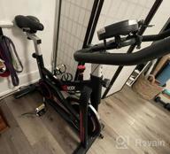 img 1 attached to Get Fit With VIGBODY Stationary Indoor Cycling Bike: Comfortable Seat Cushion And LCD Monitor For Cardio Home Workout review by Adam French