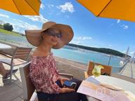 img 1 attached to Stay Chic And Protected: Women'S Foldable Floppy Straw Hat - Perfect For Summer Beach Days! review by Shah Moser