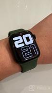img 1 attached to Smart watch Apple Watch Series 7 45 mm Aluminum Case, dark night review by Ningyen Su ᠌