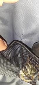 img 6 attached to Toiletry Bag Small Nylon Dopp Kit Lightweight Shaving Bag For Men And Women (Black)