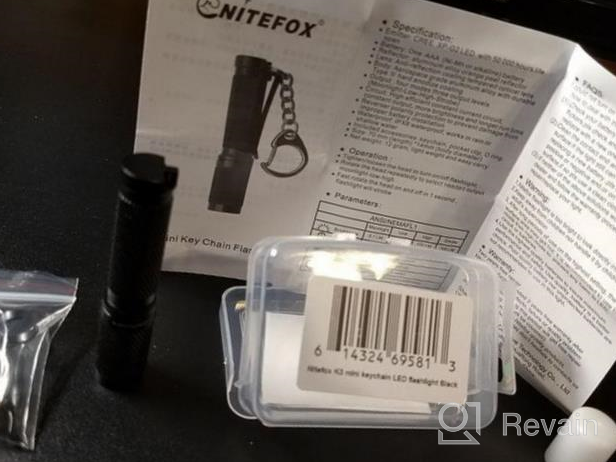 img 1 attached to Mini AAA Keychain Flashlight - Nitefox K3 With 150 Lumens And 3 Brightness Levels - Small, Waterproof Torch For EDC, Camping, Hiking, Dog Walking, Reading, Sleep, And Emergencies review by Gary Ferguson