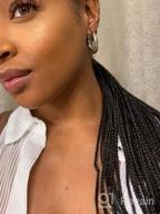 img 1 attached to Shop Stunning Chunky Gold Hoop Earrings With Sterling Silver Post & 14K Gold Plating For Women By Sovesi review by Brent Mosley