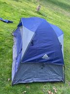 картинка 1 прикреплена к отзыву Четырехместная водонепроницаемая палатка для кемпинга с съемным дождевым чехлом, легкая и портативная палатка для походов в любое время года, семейных сборов, походов и путешествий. от Ben Cooper